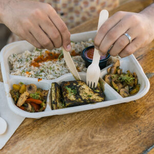 4 COMPARTMENT TRAY