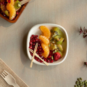 6 INCH SQUARE PLATE