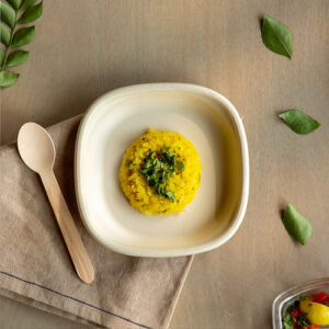 7 INCH SQUARE PLATE